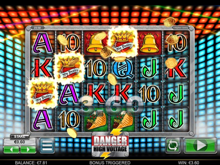 Danger High Voltage - Free Spins Trigger