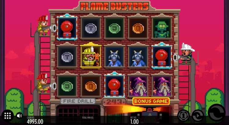 Flame Busters Thunderkick gokkast review