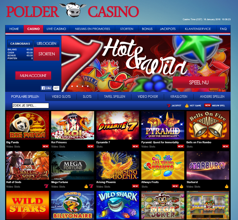 polder casino