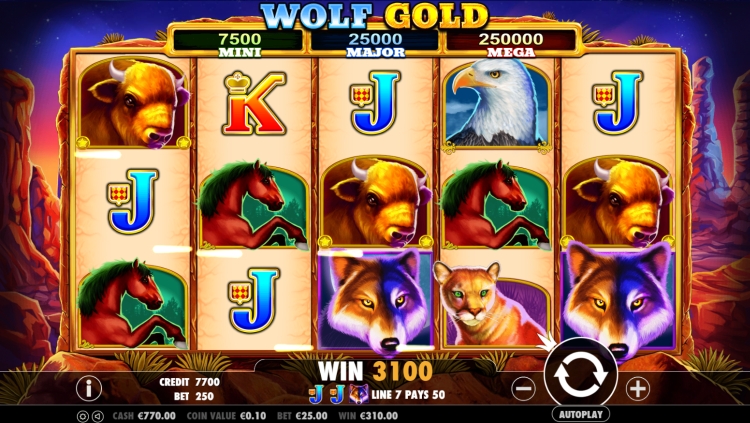 Wolf Gold online slot