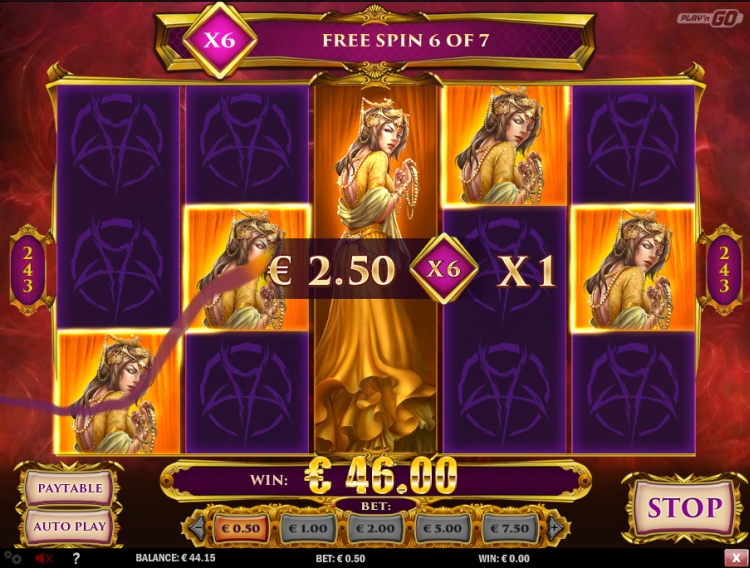 7 sins slot bonus