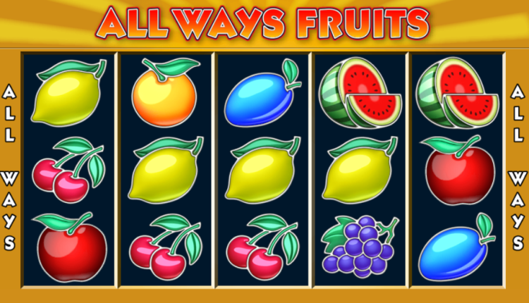 All Ways Fruits Amatic slot