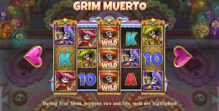 Grim Muerto gokkast Play'n GO