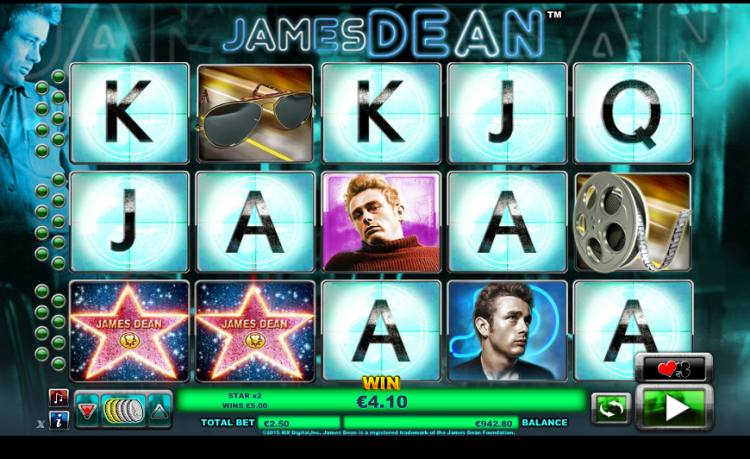 James Dean slot review