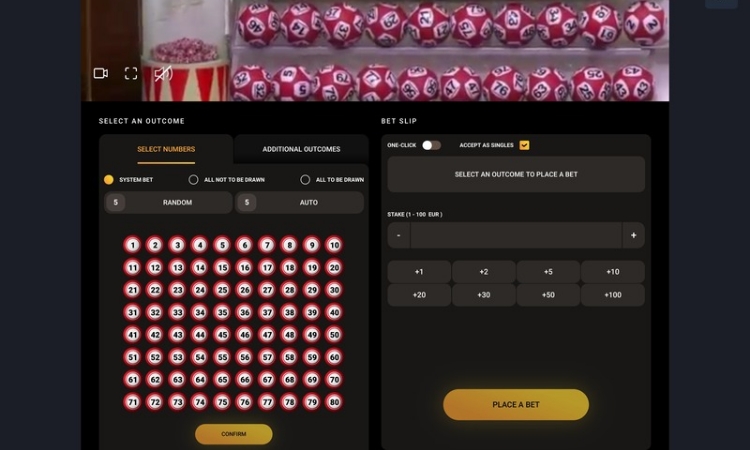 Live Keno Spelen