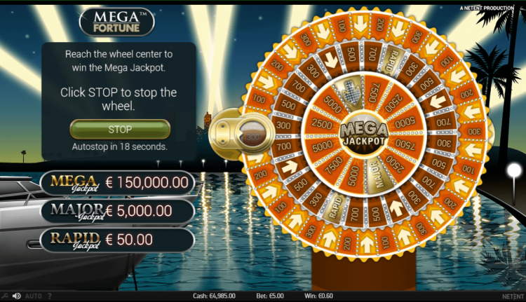 Mega Fortune slot Jackpot