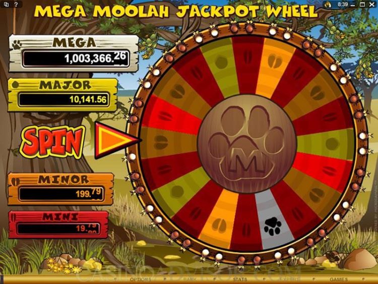 Mega Moolah Isis slot Jackpot Bonus