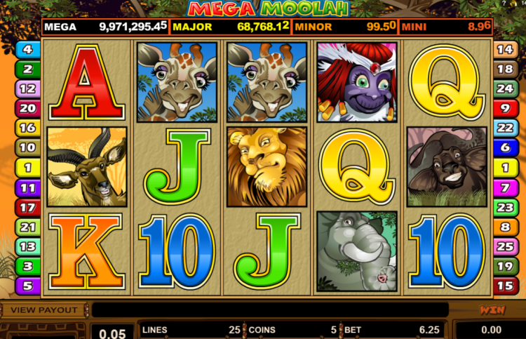 Mega Moolah slot Microgaming
