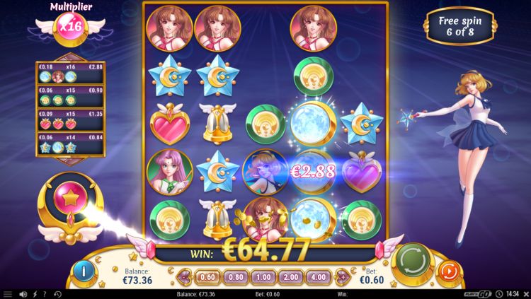 Moon Princess bonus Free Spins