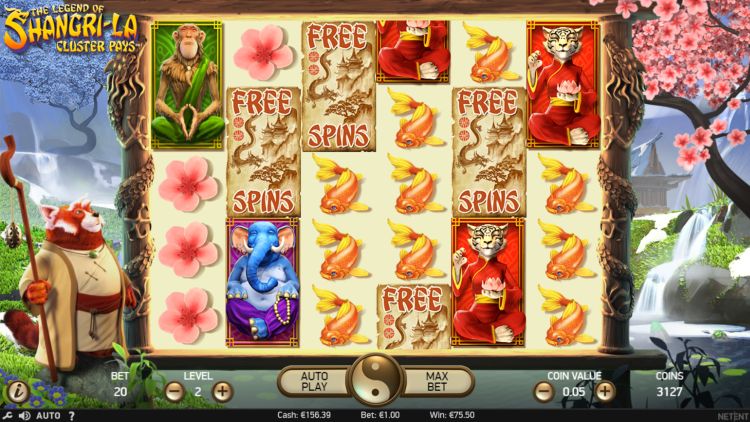 The Legend of Shangri La slot NetEnt