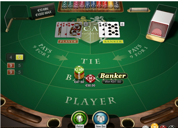 Baccarat Uitbetaling