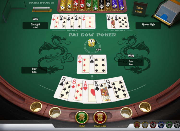 Pai Gow Poker Spelen