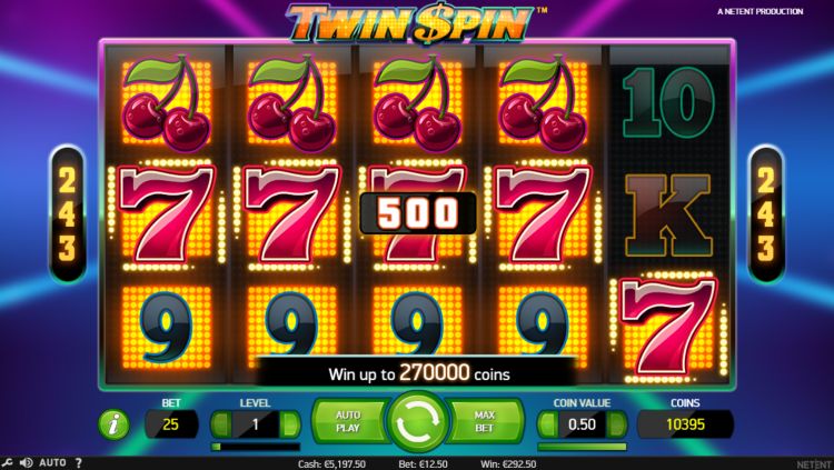 twin spin netent slot review