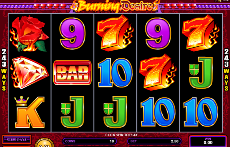 Burning Desire slot Review