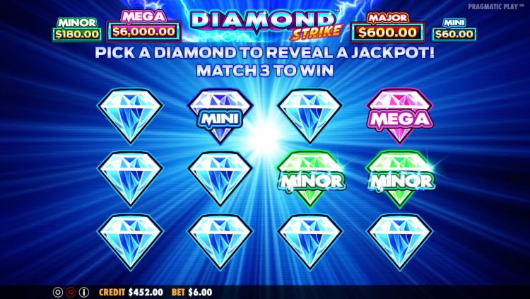 Diamond Strike slot bonus