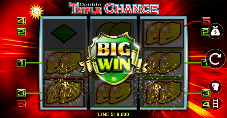 Double Triple Chance slot Big Win