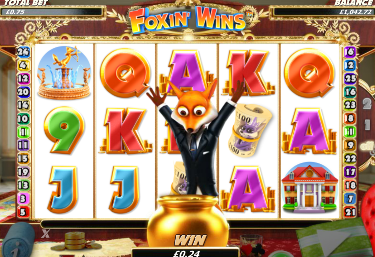 Foxin Wins NextGen slot Fox Funds