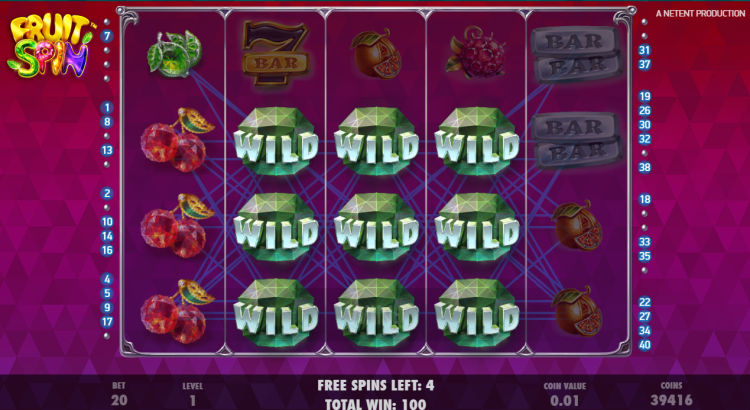 Fruit Spin gokkast Free Spins