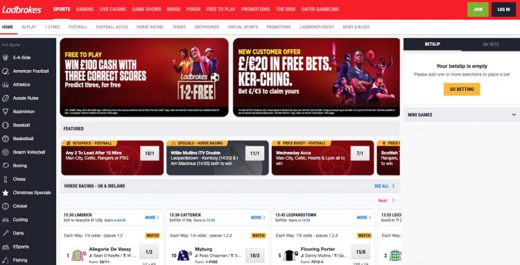 Ladbrokes - Betrouwbaar - Sport