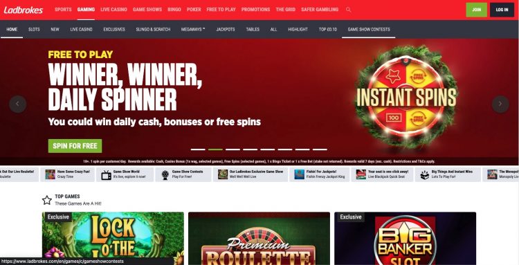 Ladbrokes - Casino