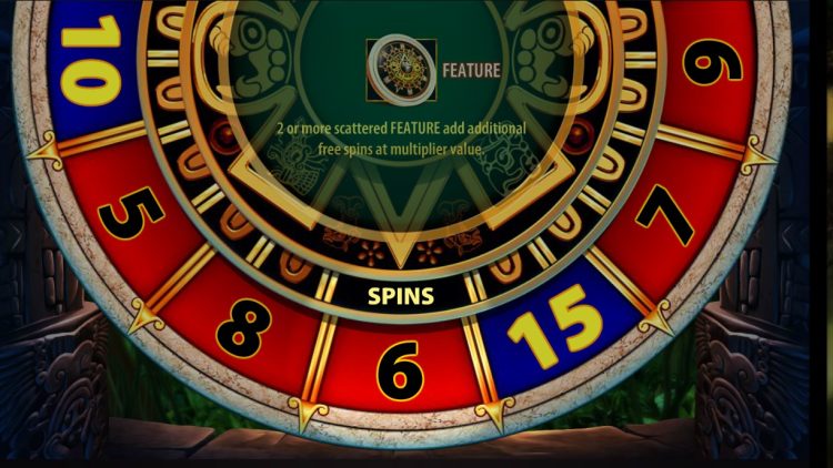 Montezuma Slot Bonus Wheel