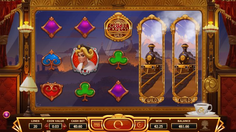 Orient Express Yggdrasil gokkast win