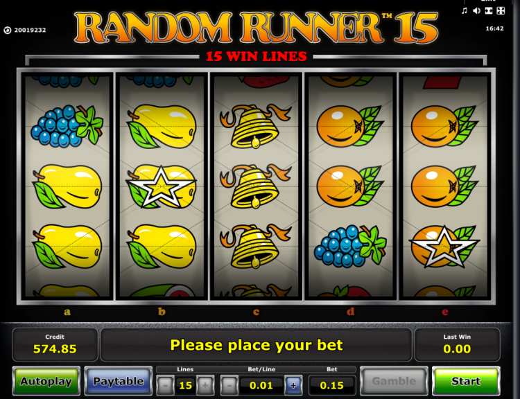 Random Runner 15 slot review