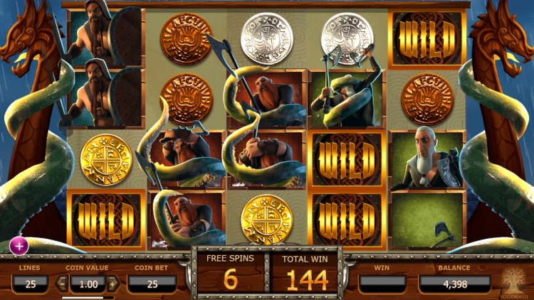 Vikings Go Wild slot Free Spins bonus