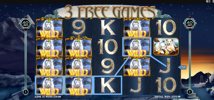 White King slot Free Spins