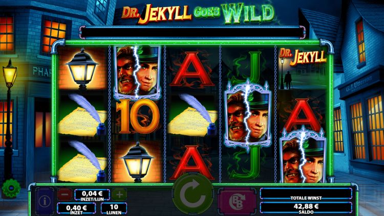 Dr Jekyll Goes Wild Scientific Games Bonus