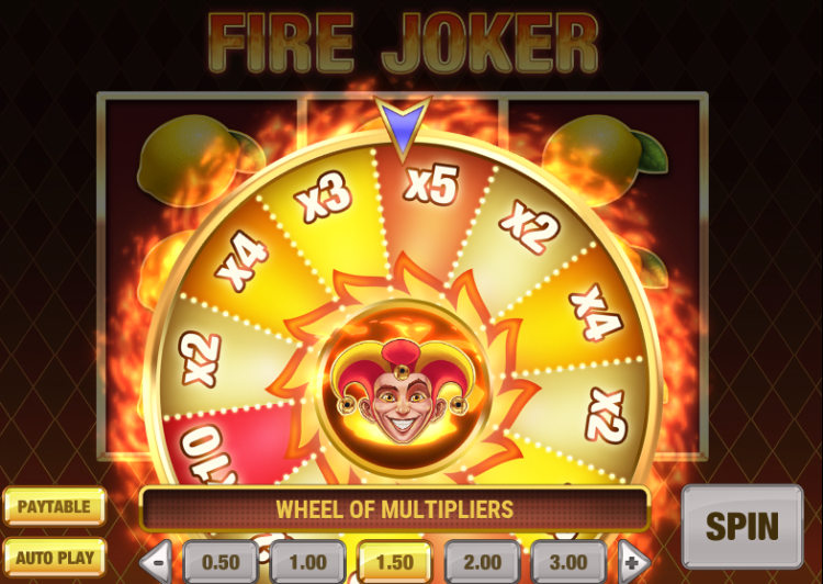 Fire Joker slot Multiplier