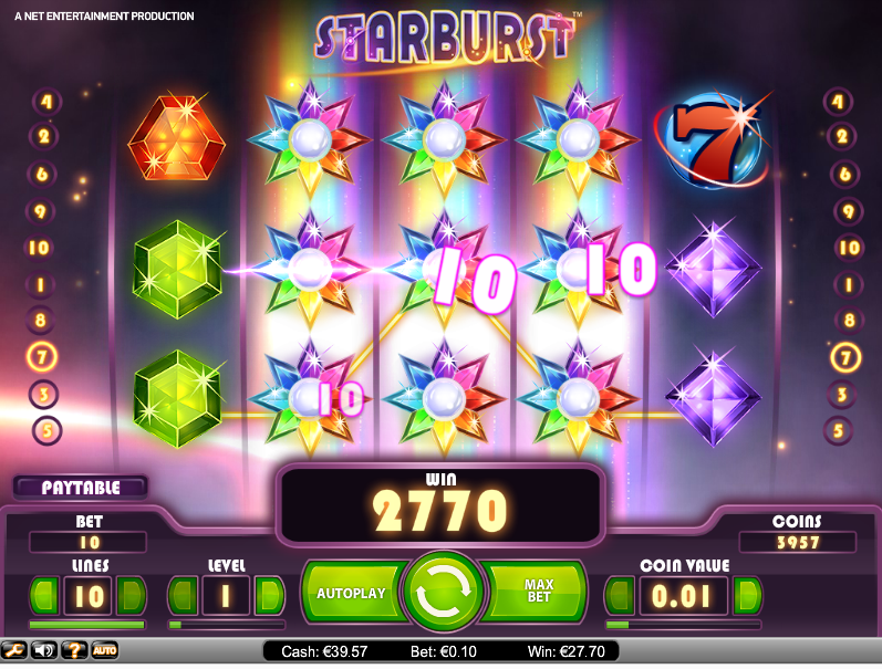 Starburst online gokkast