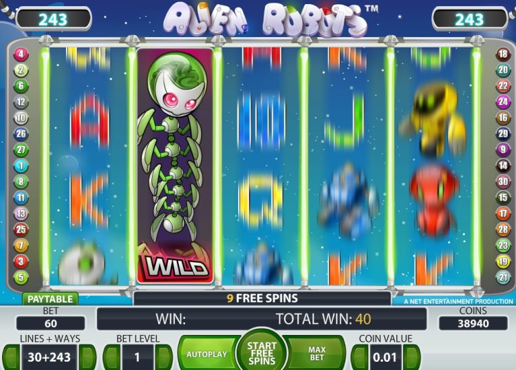 Alien Robots Bonus