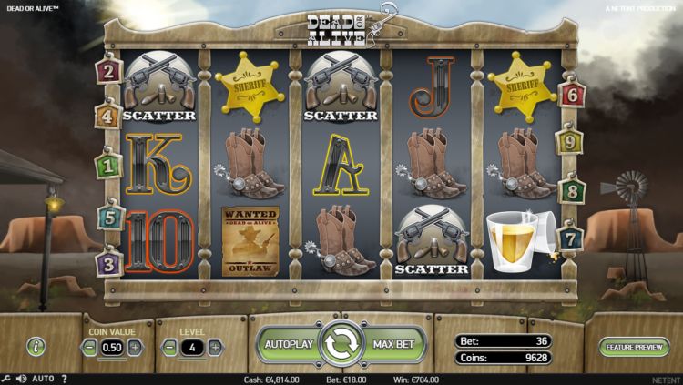Dead or Alive slot review 