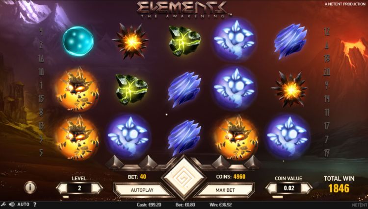 Elements slot Bonus Feature