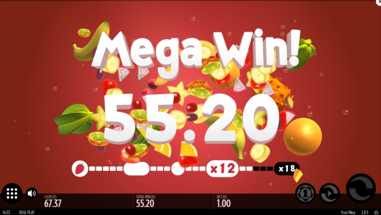 Fruit Warp gokkast Mega Win