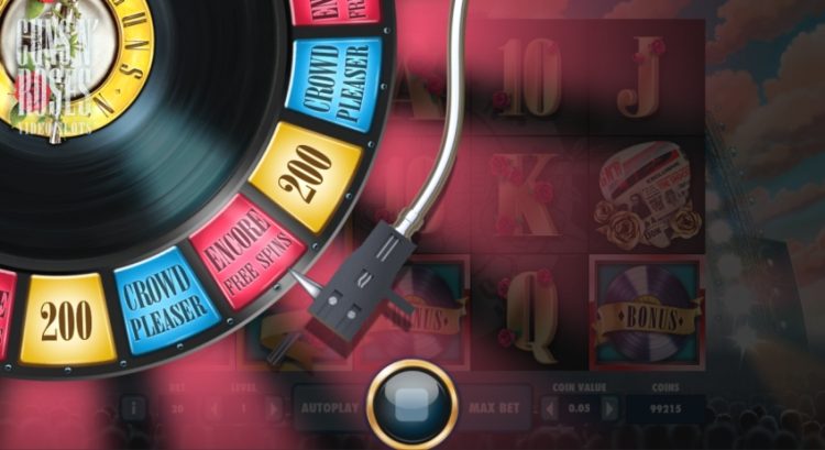 Guns N Roses NetEnt Bonus Wheel