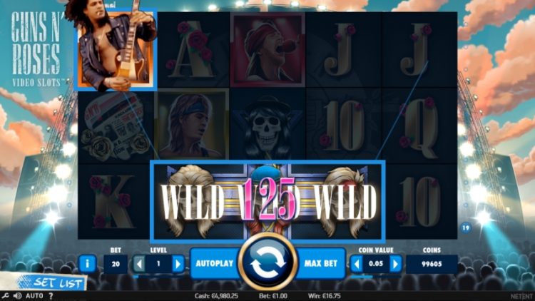 Guns N Roses NetEnt Free Spins