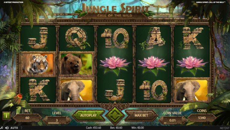 Jungle Spirit NetEnt gokkast review