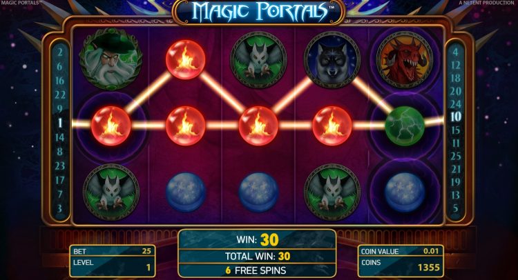 Magic Portals NetEnt Free Spins