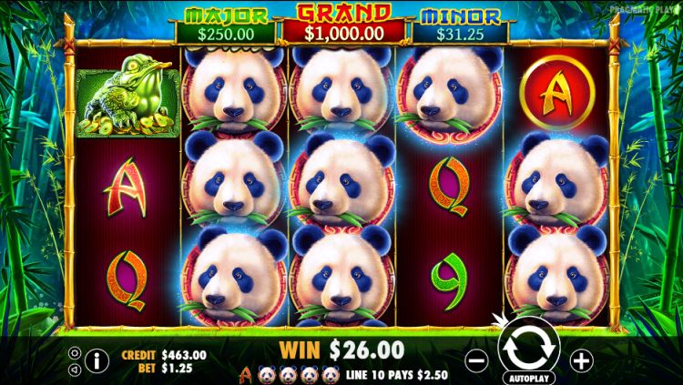 Panda's Fortune Pragmatic Play gokkast review