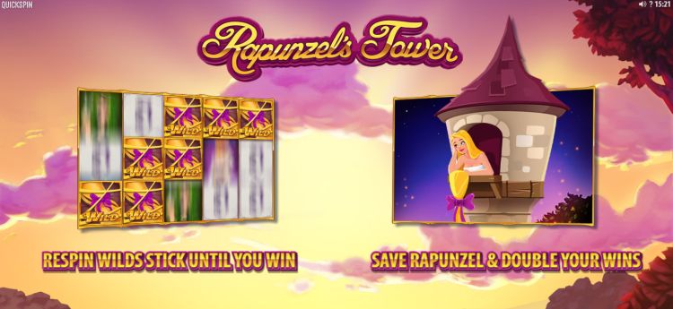 Rapunzel's Tower quickspin gokkast review
