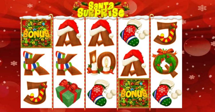 Santa Suprise PlayTech slot Free Spins Bonus