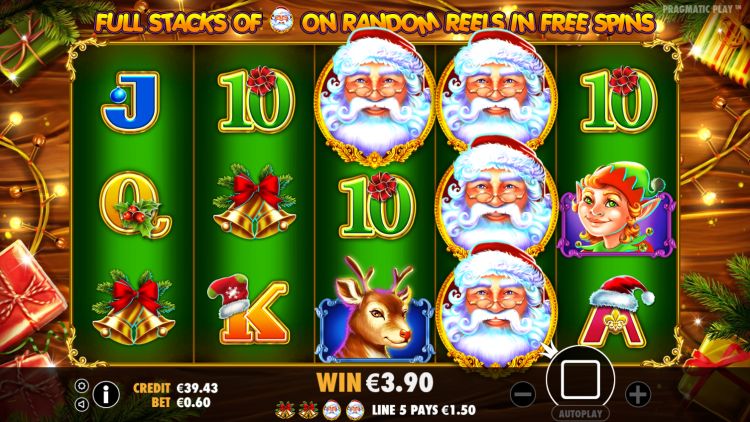 Santa Pragmatic Play slot win