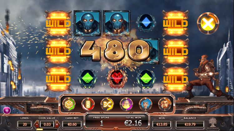 Super Heroes slot Yggdrasil Free Spins