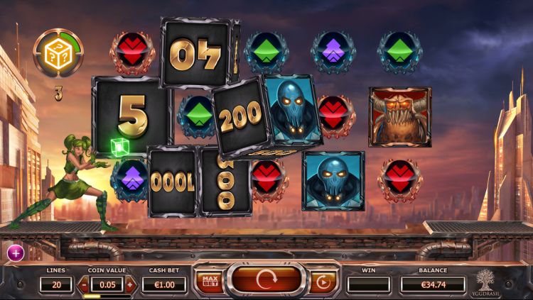 Super Heroes Yggdrasil slot Super Hero Feature