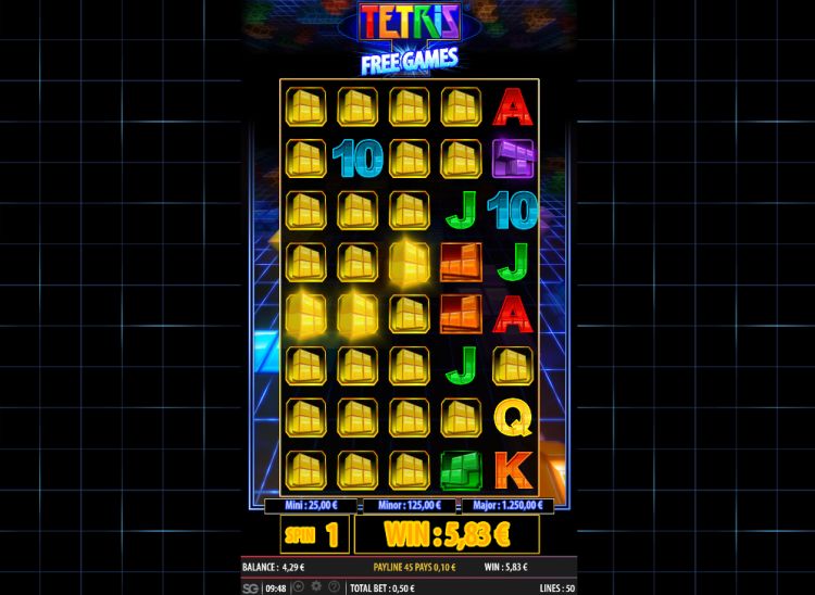 Tetris Super Jackpots WMS gokkast review