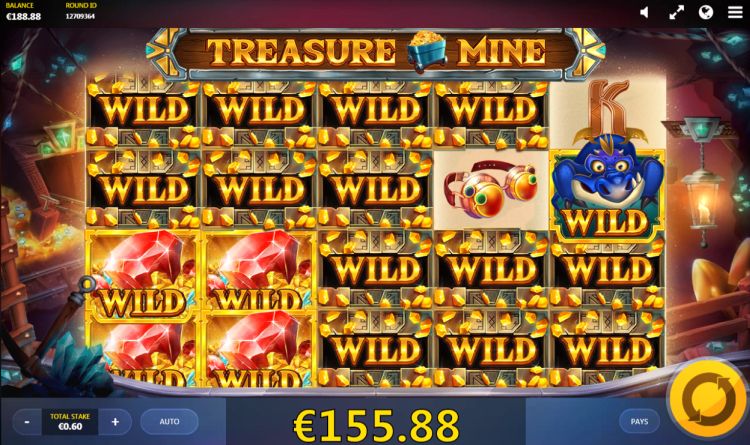 Treasure Mine slot Wilds