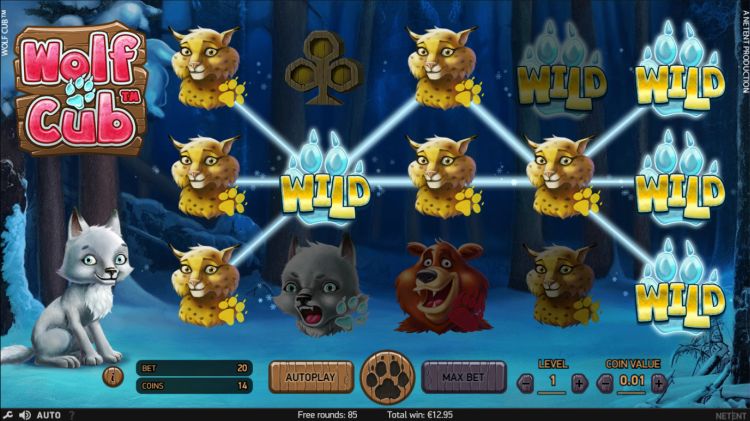 Wolf Cub NetEnt slot review