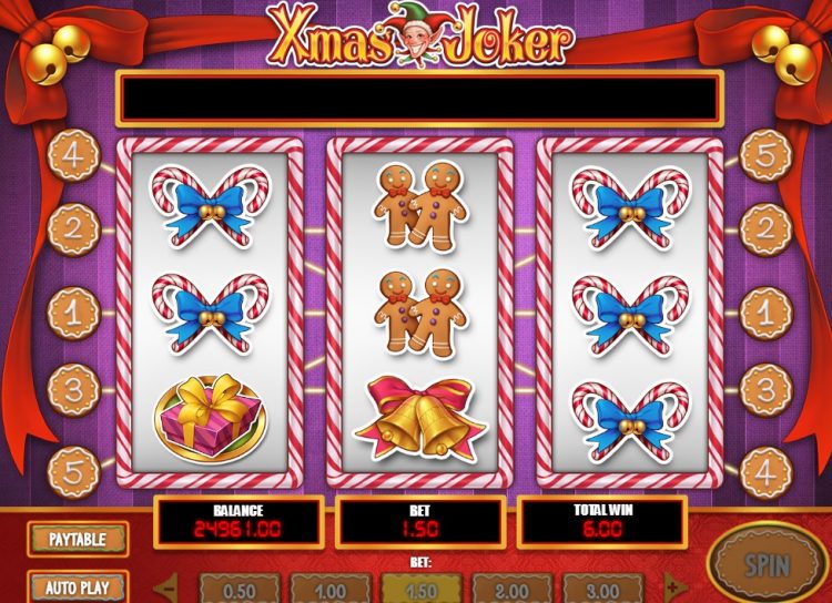 Xmas Joker slot Free Spins Bonus